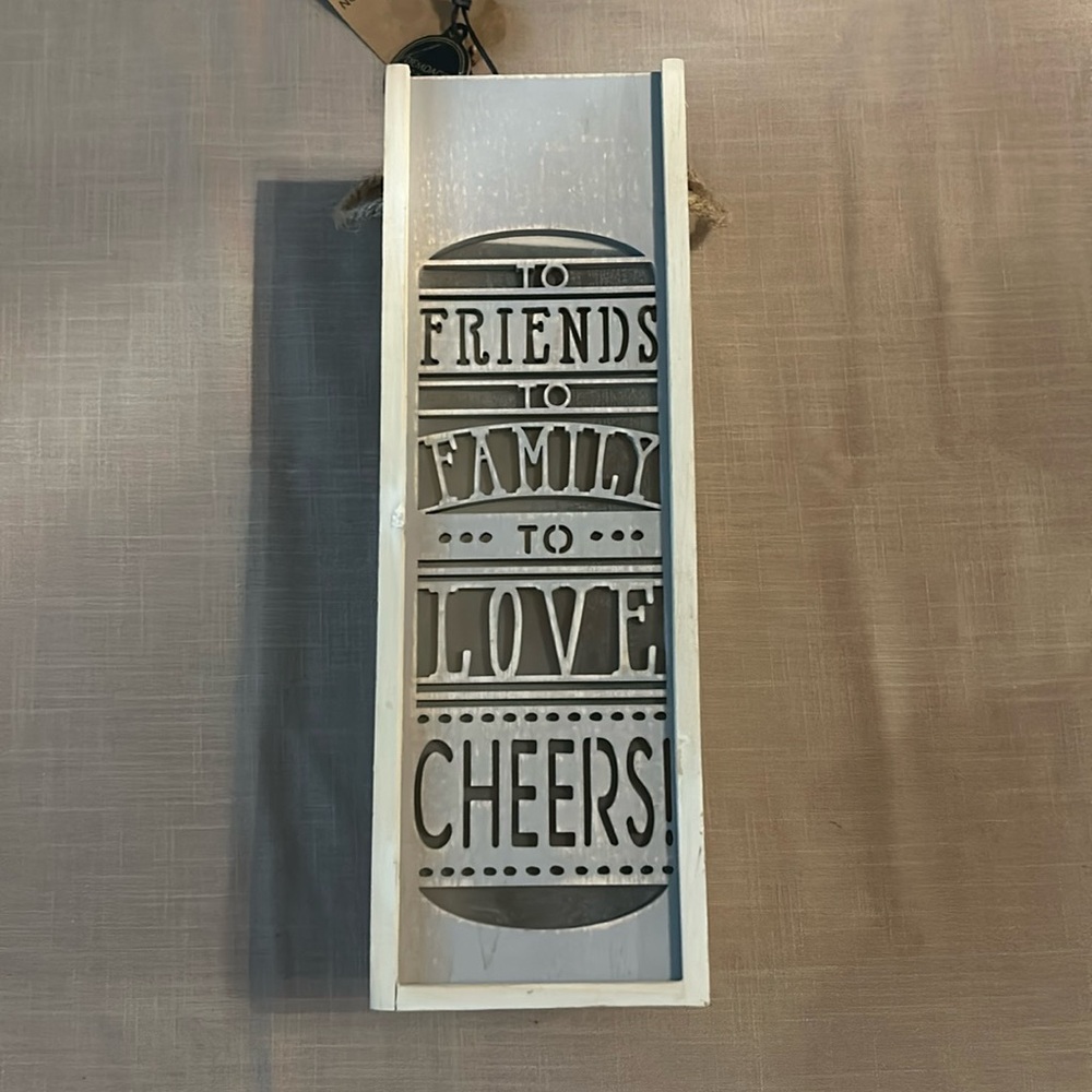 NWT Demdaco lantern/wine caddy